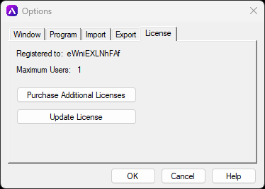 AutoHook License Update Dialog